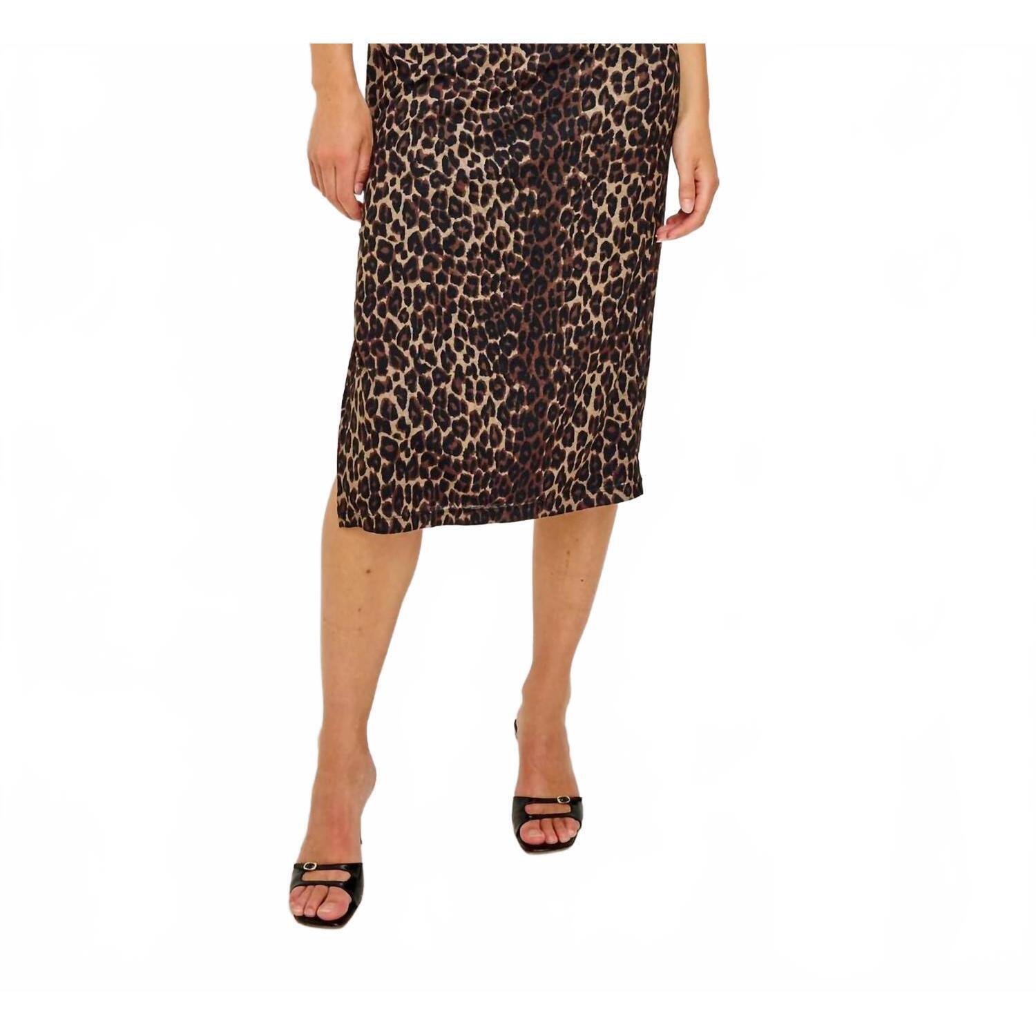 New Rails Rebecca Midi Dress In Brown Nala